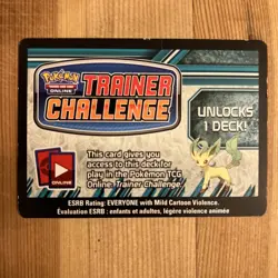 Pokemon TCG Online Psy Crusher Code Leafeon Deck - Image 1