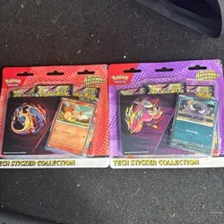 LOT of 2: Pokemon TCG Ascended Heroes Tech Sticker Collection Factory Sealed - Image 1