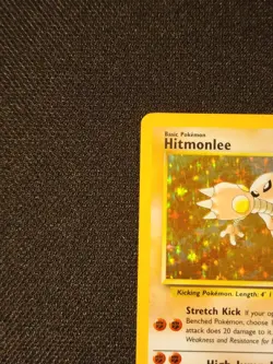 Pokemon TCG - HITMONLEE - 7/62 - HOLO RARE - UNLIMITED - FOSSIL 1999 WOTC LP/NM - Image 5