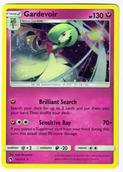 Gardevoir Cosmos Holo Promo 141/214 LP Pokemon TCG - Image 1