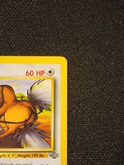 1999 Tauros Pokemon Jungle Set - 1st Edition - 60HP #47/64 - SEE GREAT PICS! - Image 4
