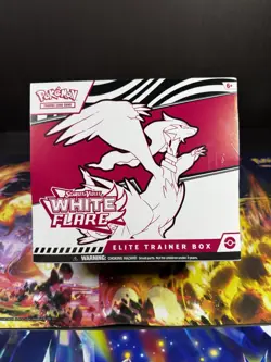 Pokemon TCG Scarlet & Violet White Flare Elite Trainer Box Factory Sealed ETB - Image 1