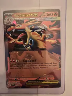 Pokemon TCG Mega Charizard Y EX Mint Condition - Image 1