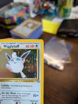 Wigglytuff - 16/64 Jungle Holo Rare - NM - Pokemon TCG WOTC Vintage 1999 - Image 2