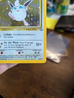Wigglytuff - 16/64 Jungle Holo Rare - NM - Pokemon TCG WOTC Vintage 1999 - Image 3