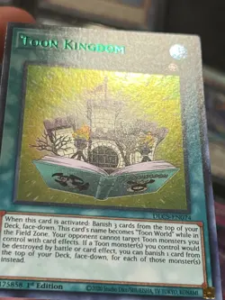 Toon Kingdom (green) DLCS-EN074 1st Edition Ultra Rare NM Yugioh - Image 3