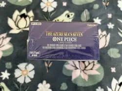 One Piece TCG: The Azure Sea's Seven Booster Box (OP-14) Sealed - Corner DMG - Image 2