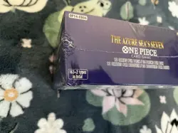 One Piece TCG: The Azure Sea's Seven Booster Box (OP-14) Sealed - Corner DMG - Image 3