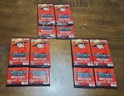 One Piece Carrying On His Will OP-13 Lot Of 12 Sealed Booster Packs English New - Image 1
