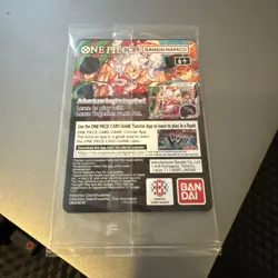 One Piece Monkey.D.Luffy College Basketball US Voyage Promo Card Sealed - Image 2