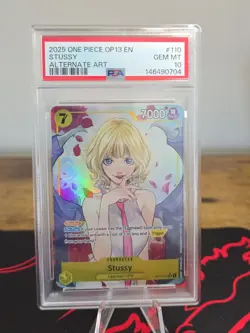 Stussy One Piece Op13-Carrying On His Will 110 2025 PSA 10 - Image 1