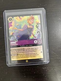 Disney Lorcana Anna Soothing Sister 50/204 Winterspell Legendary TCG - Image 1