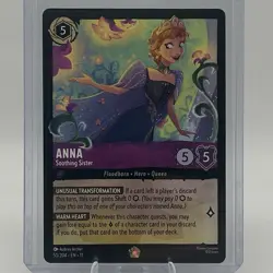 2026 Disney Lorcana Winterspell - Anna - Soothing Sister 50/204 - Image 1