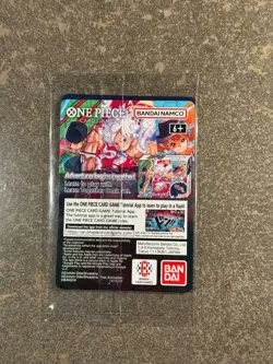 One Piece Card (055) SEALED + Illinois poster: Monkey D. Luffy US Voyage - Image 3