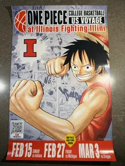 One Piece Card (055) SEALED + Illinois poster: Monkey D. Luffy US Voyage - Image 4