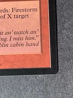 1997 Magic the Gathering Card Firestorm - Image 5