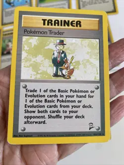 Pokemon Trainer Cards Clear Back As Far As Base Set Includes 54 With 3 Rare - Image 4