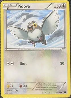 Pidove 80/98 Emerging Powers Regular - Pokemon Card - Image 1