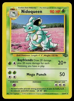 Pokemon Card - Nidoqueen Jungle 23/64 Rare - Image 1