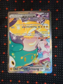 Pokemon TCG Card Ionos Bellibolt ex 183/159 Journey Together SIR - NM - Image 5