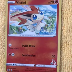 Pokemon TCG Victini Sword & Shield Basic Regular Holo Card Lot 5 Cards - Image 5