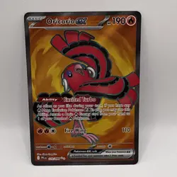 Oricorio EX 110/094 Full Art Holo EX 190HP Flame Pokemon TCG Collectible Card - Image 1