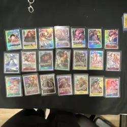 One Piece Card Game Holo Lot of 40 English Standard Cards Bandai - Image 1
