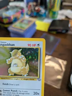 Pokemon TCG Kangaskhan Jungle Card 5/64 Unlimited Rare, Holo, WOTC NM - Image 2