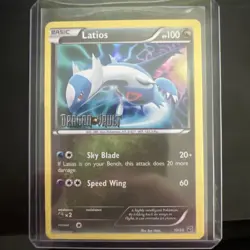Latios 10/20 Dragon Vault Holo Rare Stamped Pokemon Card - Image 1