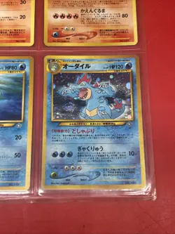 POKEMON Japanese NEO GENESIS 9 Card Promo Binder #1 W/ HOLOS! - Image 2