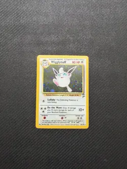 Wigglytuff Holo 19/64 Jungle Set Rare Pokemon Card 1999 - Image 1