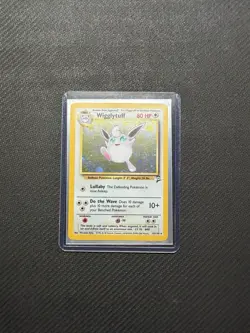 Wigglytuff Holo 19/64 Jungle Set Rare Pokemon Card 1999 - Image 3