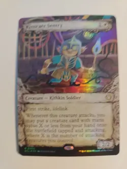 Foil Kinscaer Sentry (Showcase) R ECL 300 NM Mtg Magic The Gathering - Image 1