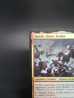 MTG Hansk, Slayer Zealot Universes Within (SLX) 0022 Regular Mythic MTG 0022 MP - Image 2