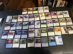 MTG Large Ninja / Samurai/ Kamigawa Magic The Gathering Lot (+Anime Art) + XTRAS - Image 1