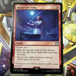 Opera Love Song - Final Fantasy - NP - MTG Magic - Uncommon - Instant- Regular - Image 1