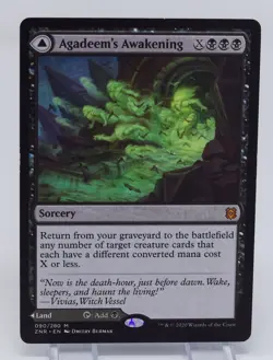 Magic the Gathering Zendikar Rising #090 Agadeem's Awakening - Image 3