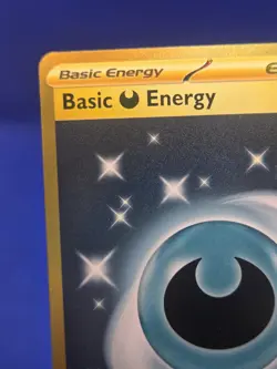 Pokemon Shrouded Fable Basic Darkness Energy 098/064 Gold Hyper Rare NM - Image 3