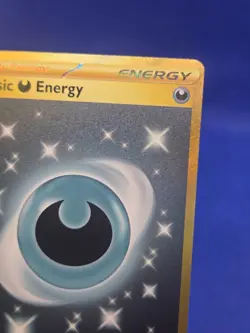 Pokemon Shrouded Fable Basic Darkness Energy 098/064 Gold Hyper Rare NM - Image 4
