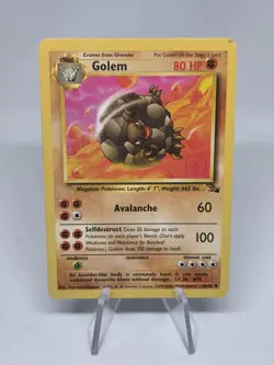 Pokemon TCG Golem Fossil 36/62 Vintage! WOTC! 3rd Ever Set! Unlimited Edition - Image 1