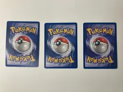 Pokemon TCG NIDORINA, SLOWBRO, FIRST EDITION CUBONE - 1999 - VINTAGE - Image 2