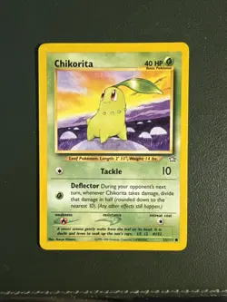 Chikorita 53/111 - Common - Pokemon TCG - Neo Genesis - LP - Image 1