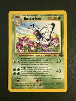 Butterfree 33/64 - Jungle - Pokemon Card - Image 1