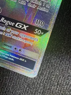 Lycanroc GX 156/145 Guardians Rising Secret Rainbow Rare Pokemon Card - Image 5