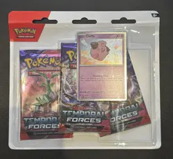 Temporal Forces Blister Booster Pack Cleffa Promo New & Sealed Pokemon TCG - Image 1