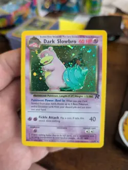 Pokemon TCG - Dark Slowbro Unlimited Holo Rare - Team Rocket WOTC 12/82 - NM - Image 1