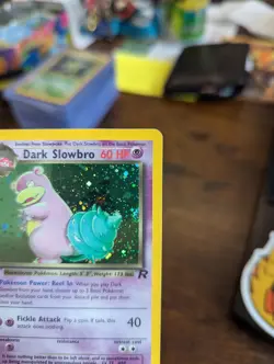 Pokemon TCG - Dark Slowbro Unlimited Holo Rare - Team Rocket WOTC 12/82 - NM - Image 2