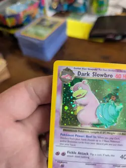 Pokemon TCG - Dark Slowbro Unlimited Holo Rare - Team Rocket WOTC 12/82 - NM - Image 5