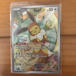 Pokemon Center Exclusive Eevee #173 Stamped Promo Prismatic Evolutions SEALED - Image 1