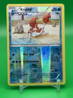 Pokemon TCG Krabby Generations 21/83 Reverse Holo NM Near Mint Free Shipping B8 - Image 1